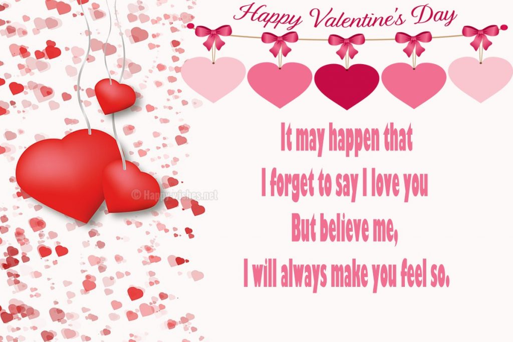 Valentines day quotes - i will always love you