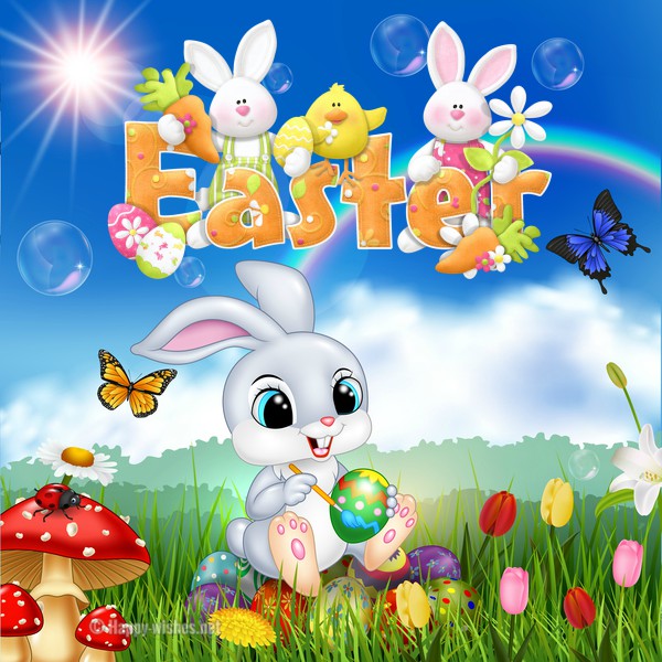 Cute Easter Bunny Images - Happy Easter