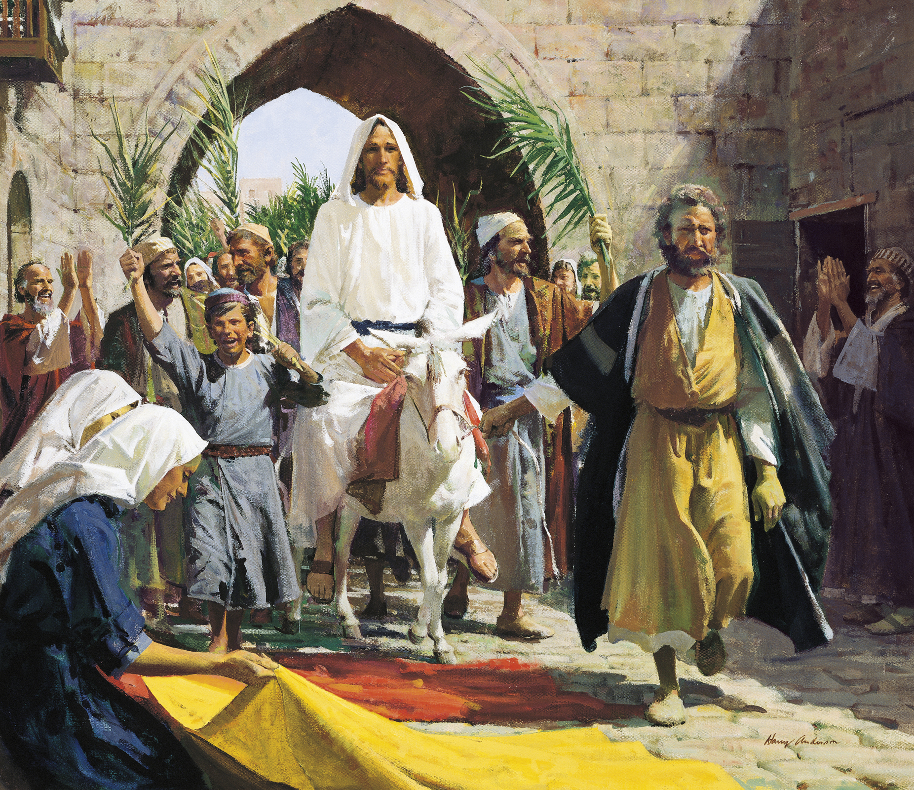 PALM -SUNDAY-JESUS-ENTRY IMAGES