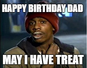 happy birthday dad meme