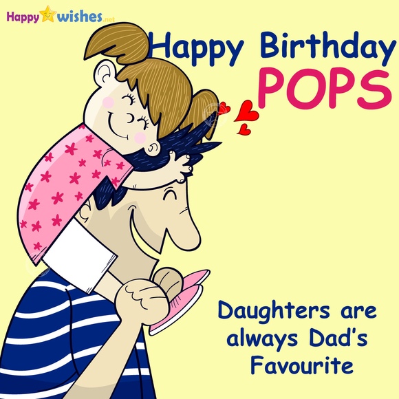 Happy Birthday dad from daughter quotes