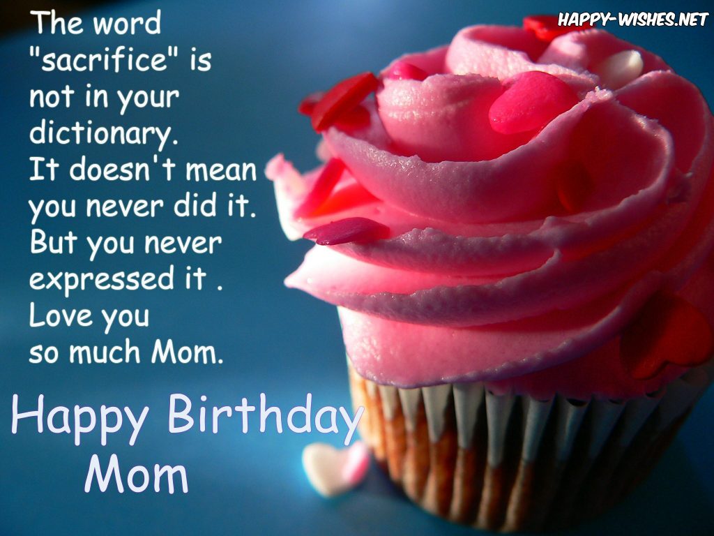 Happy Birthday mom quotes