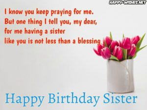 Happy Birthday Wishes For Sister - Quotes, images and Memes