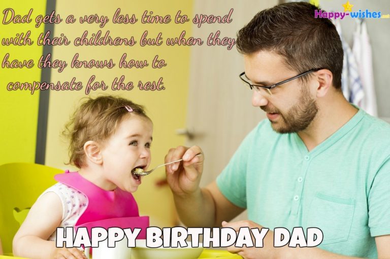 Happy Birthday Wishes For Dad - Quotes, Images and Memes
