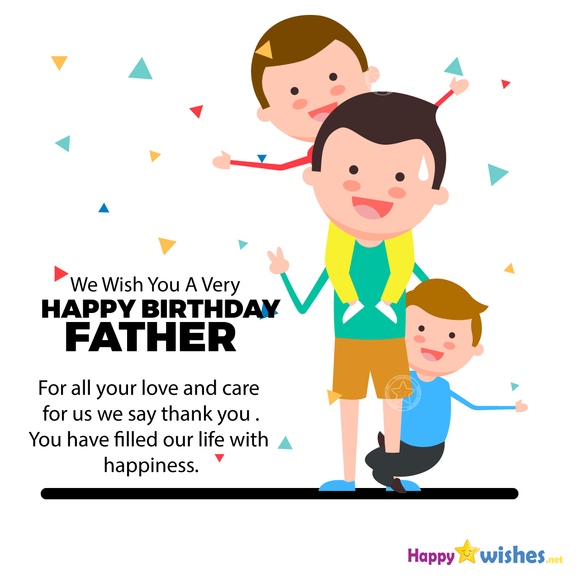 happy birthday dad quotes from son