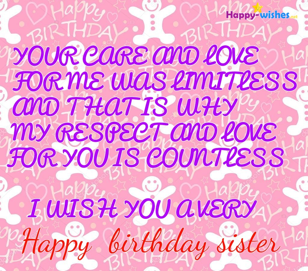 Happy Birthday Wishes For Sister - Quotes, images and Memes