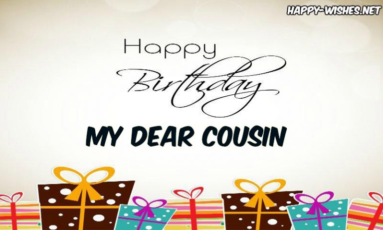 Happy Birthday Wishes for Cousin - Quotes, Images & Memes