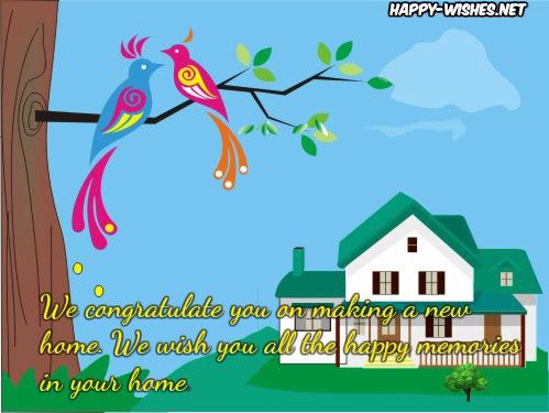 Congratulations Wishes for New Home - Quotes and Messages
