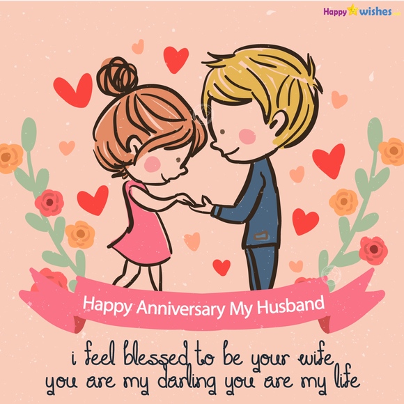 Happy Anniversary My husband - Love u