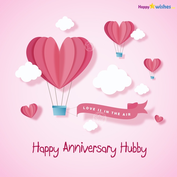 Happy Anniversary hubby, Love is in the air