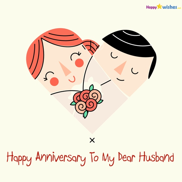Happy Anniversary to my dear husband