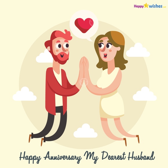 Happy Anniversary to my dearest husband