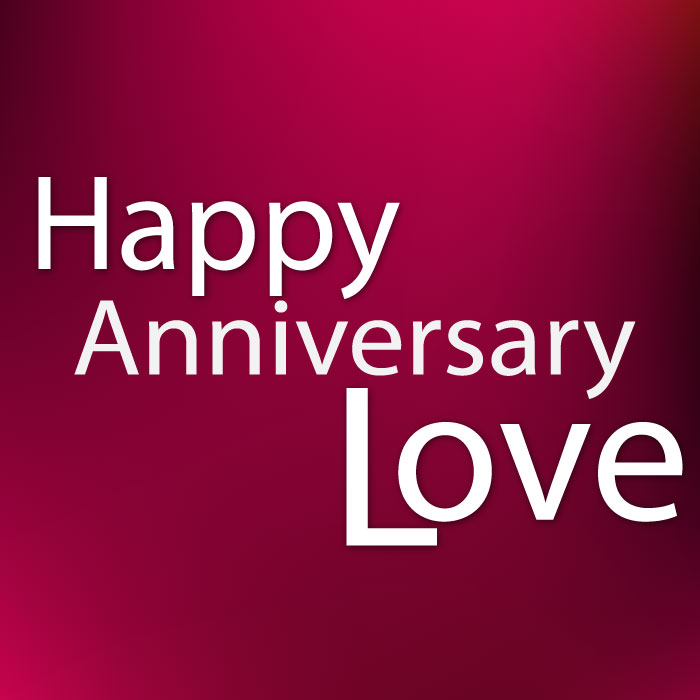 Happy anniversary to my love e