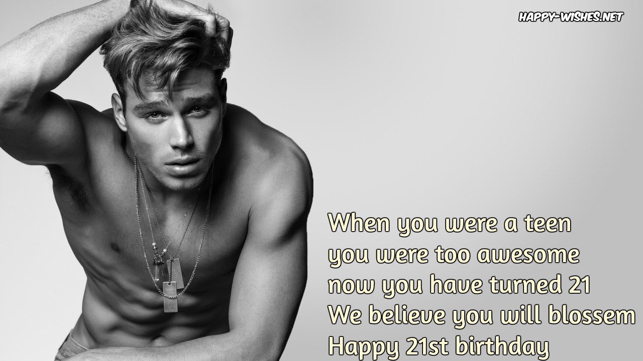 Happy 21st Birthday Wishes - Quotes, Images & Meme