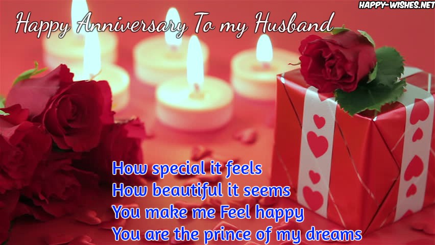 Happy Anniversary Wishes to My Husband