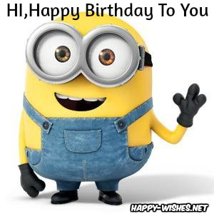 Happy Birthday Minion images