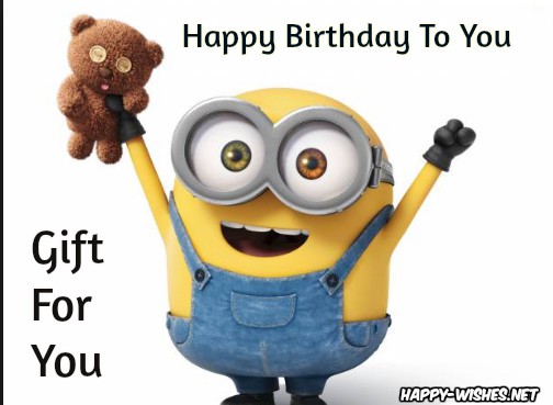 Happy Birthday Minion images