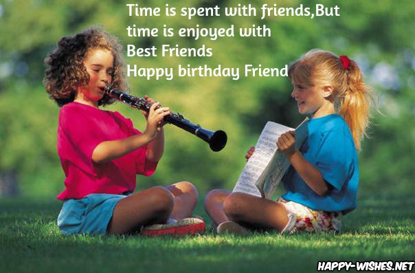 Happy Birthday Wishes for Best friend - Quotes, Images & Memes