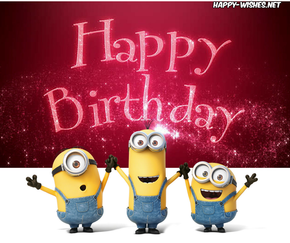 Happy Birthday Minion images