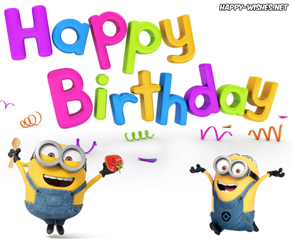  Happy  Birthday  Minion  images