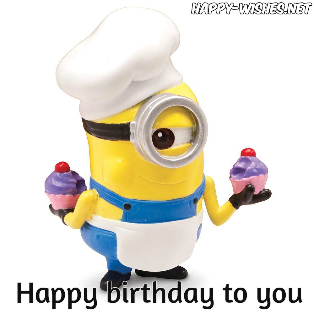 Happy Birthday Minion images