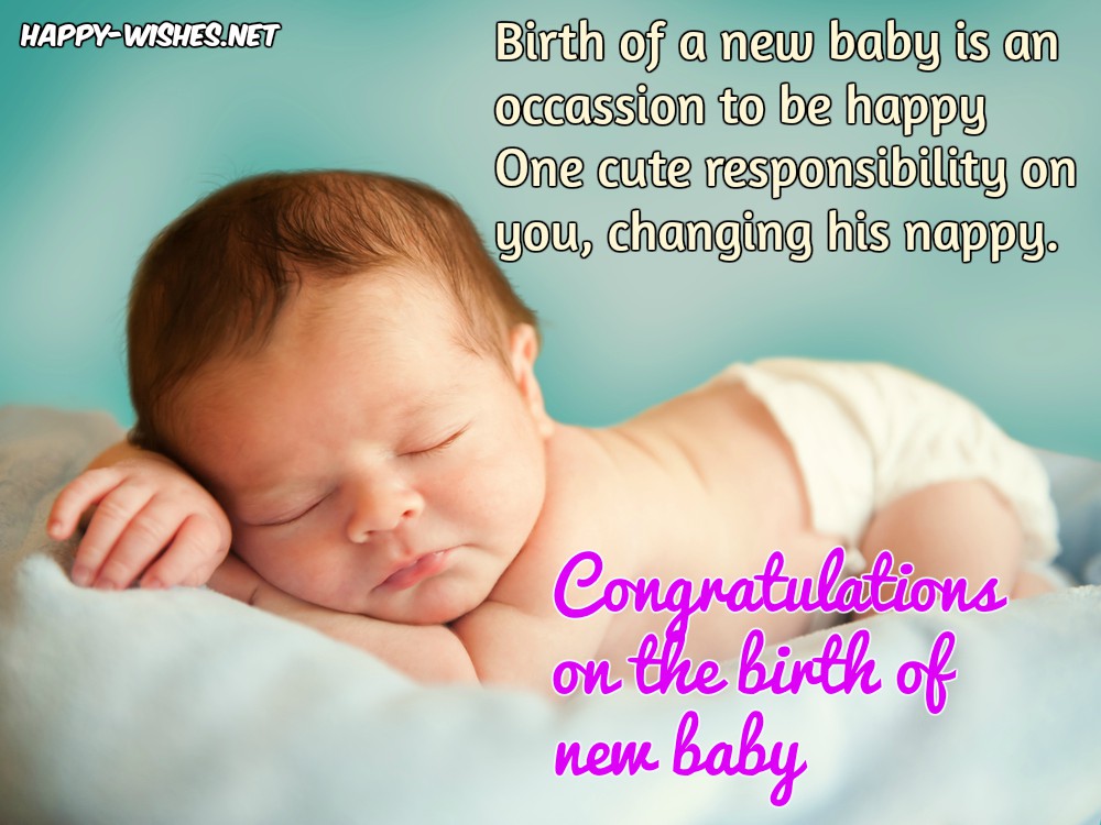 Newborn Baby Congratulations Wishes Quotes and messages