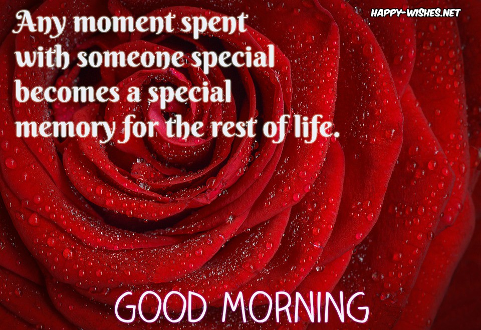 Good morning wishes for someone special