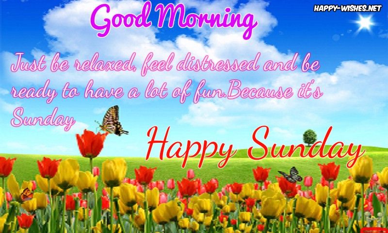 Good morning wishes on sunday quotes