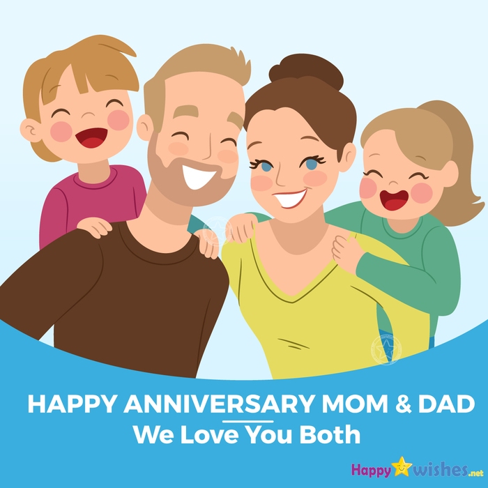 Happy Anniversary Wishes For Parents Mom And Dad