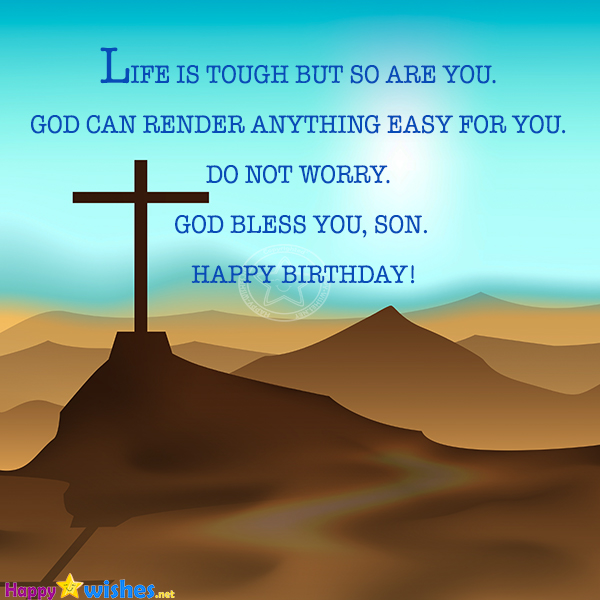 Christian Happy Birthday Wishes For Son - Birthday Wishes For Son In ...