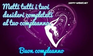 Happy Birthday Wishes in Italian