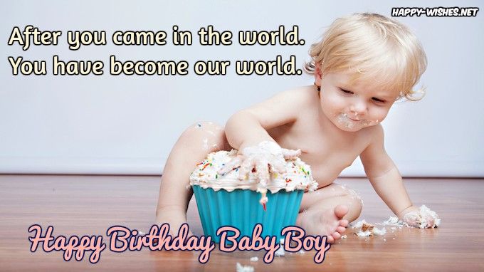 40+ Happy Birthday Wishes For Baby Boy