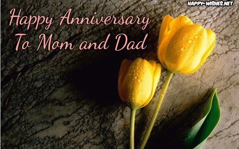 Happy Anniversary Wishes For Parents Mom And Dad