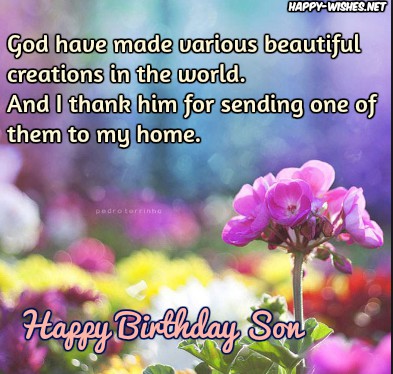 Religious Birthday Wishes For Son