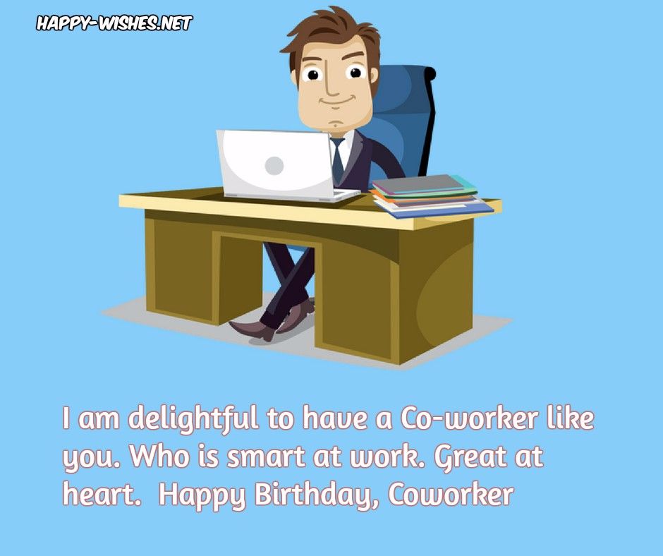 Birthday wishes for coworker