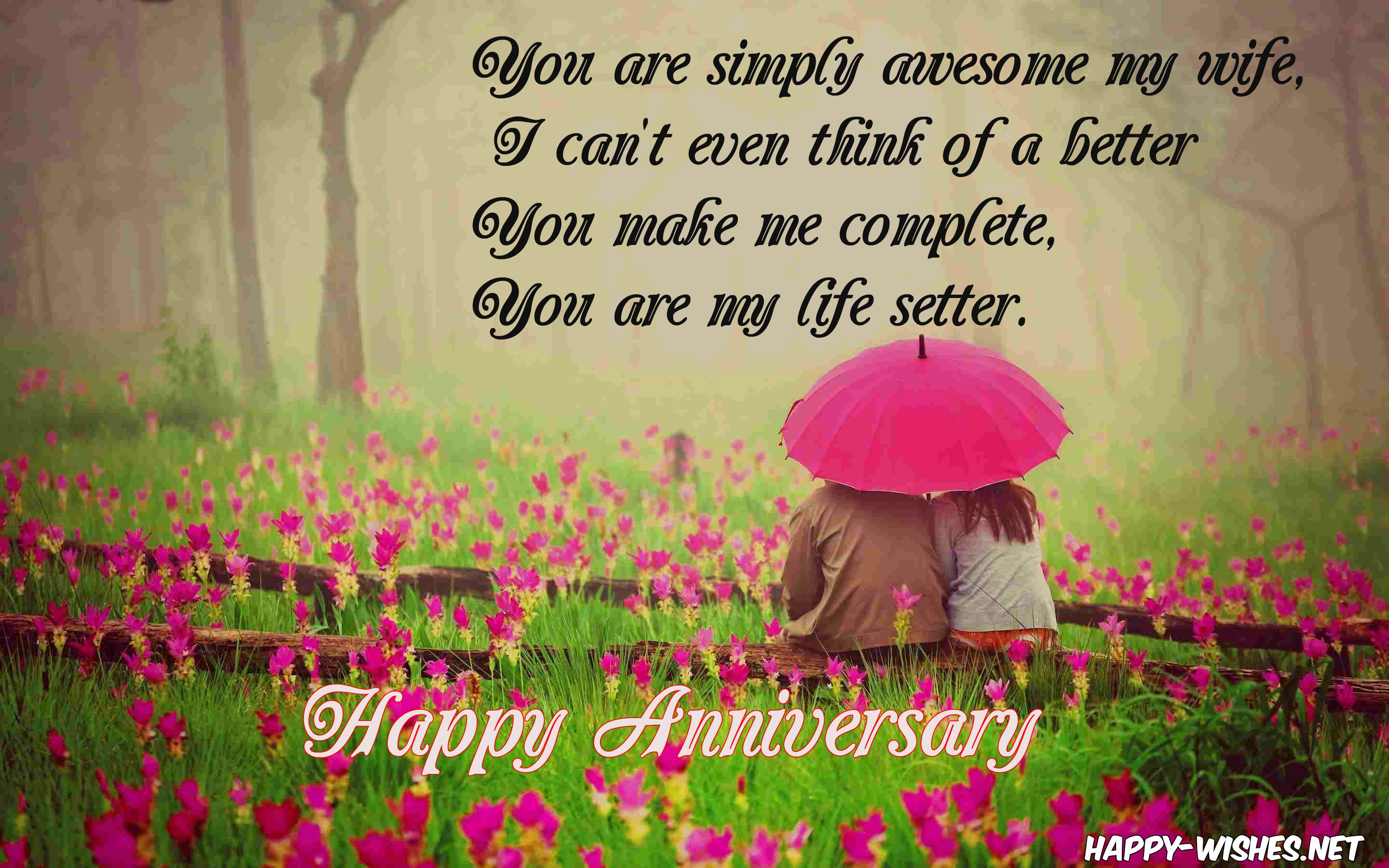 Sweet Happy Anniversary Messages For Wife