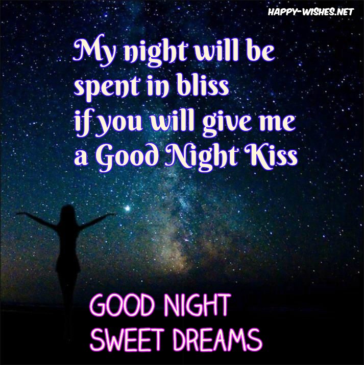 best wishes Romantic Good night wishes quotes