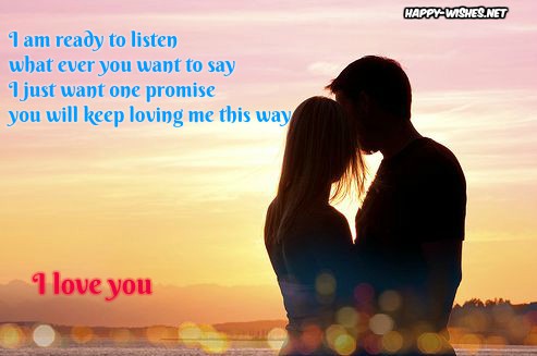 I love you messages for girlfriend