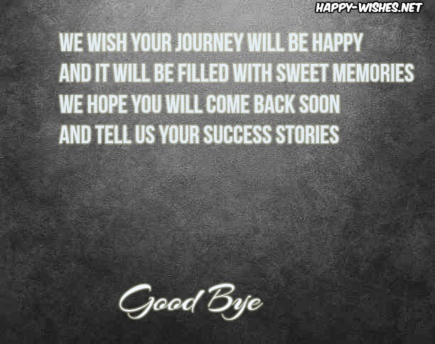 best Quotes about saying good bye