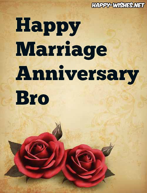Happy anniversary images for brother