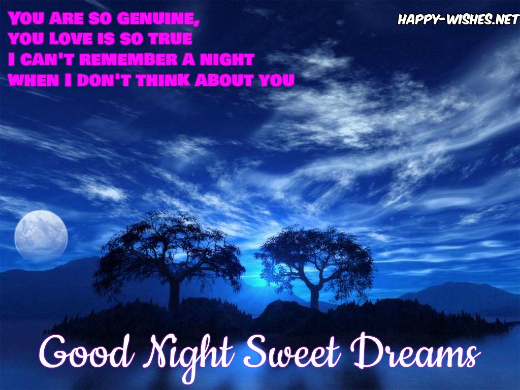 Good night sweet dreams quotes