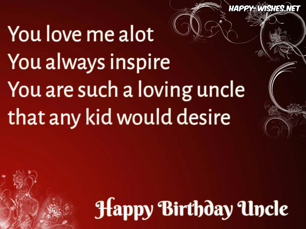 Happy Birthday Wishes For Uncle Quotes And Images