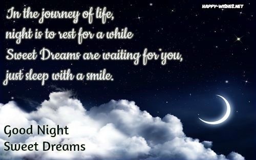 Best Good Night Sweet Dreams Quotes and Messages