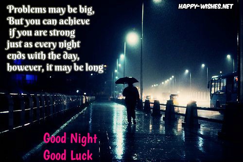 Best Good Night And Good Luck Wishes