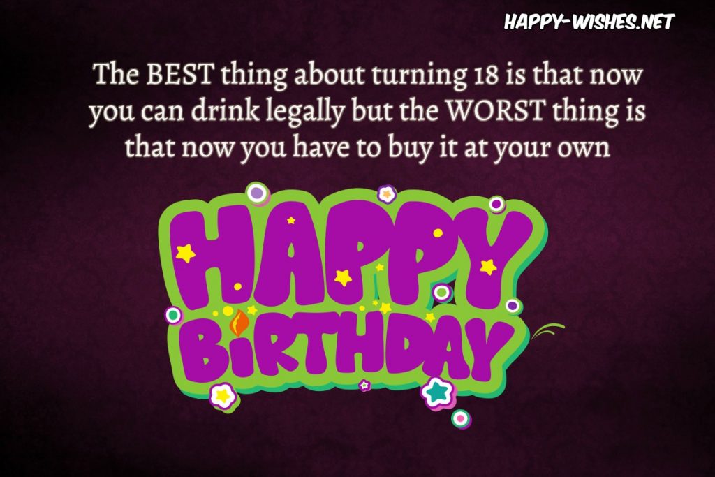 Best Happy 18th Birthday wishes Images