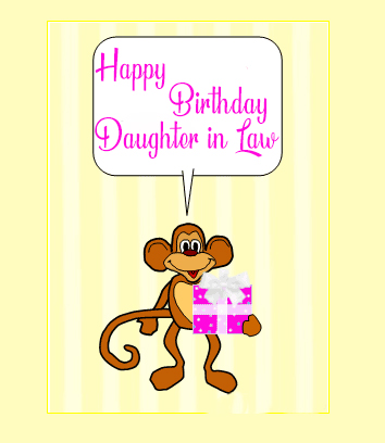 Funny Happy Birthday Daughter in law images