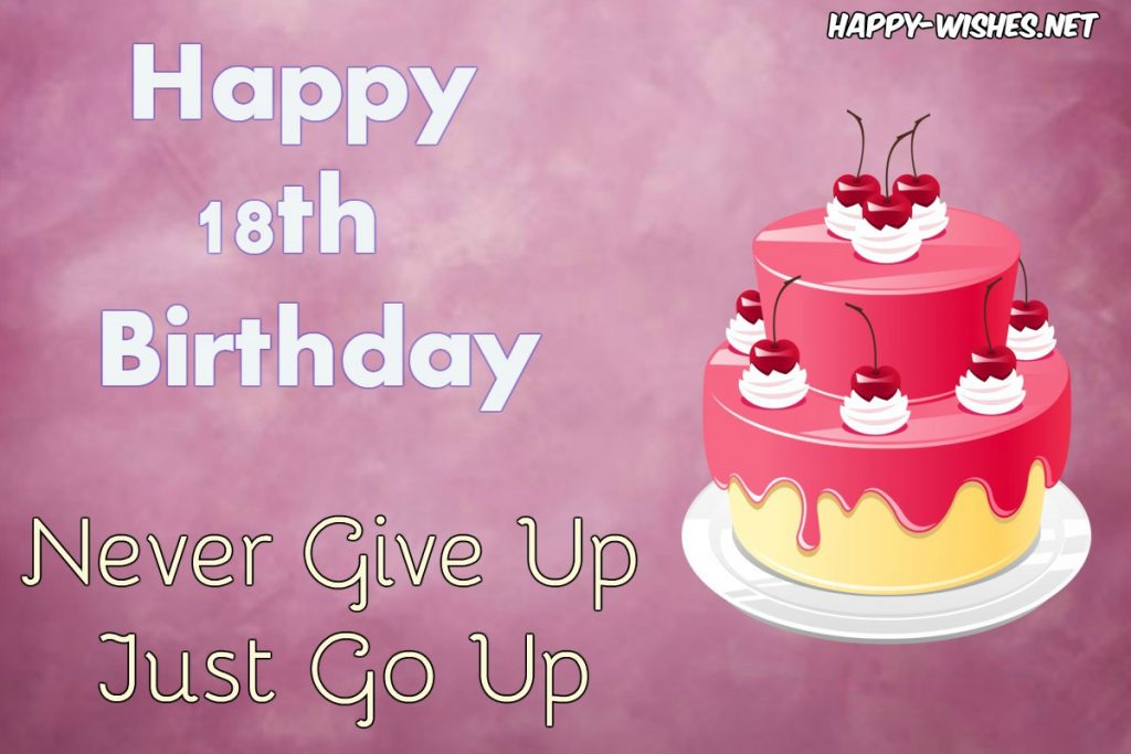 Happy 18th Birthday Wishes Quotes Messages And Images 