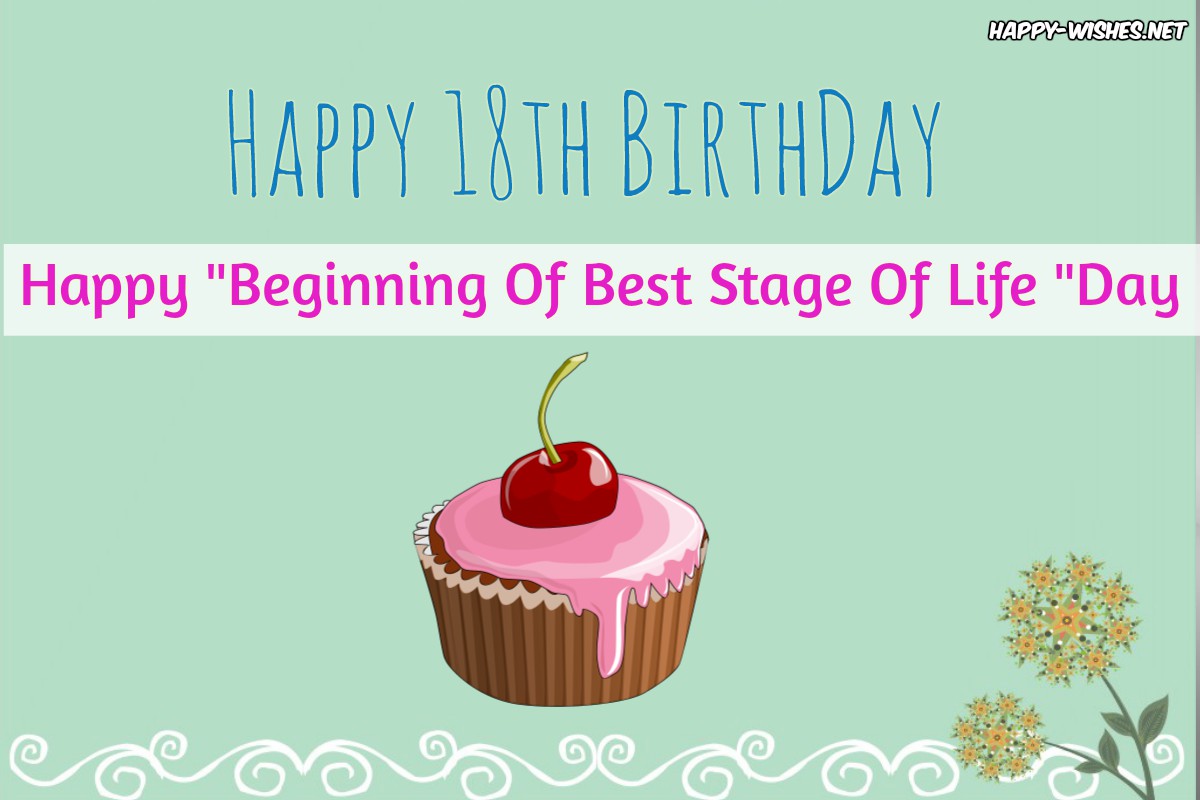 Happy 18th Birthday Wishes Quotes
