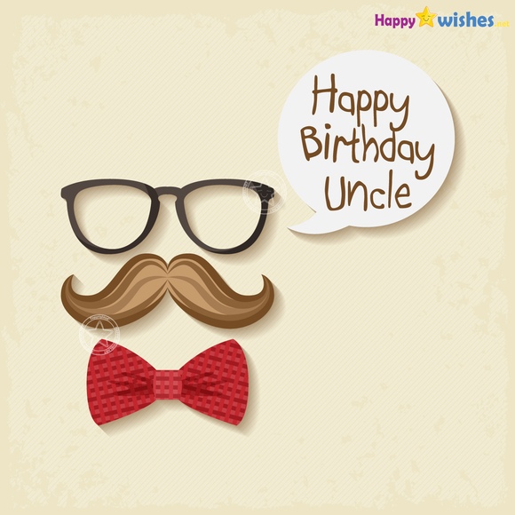 Happy Birthday uncle cartoon image