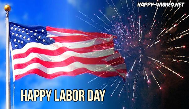 Labor Day Flag images with celebration